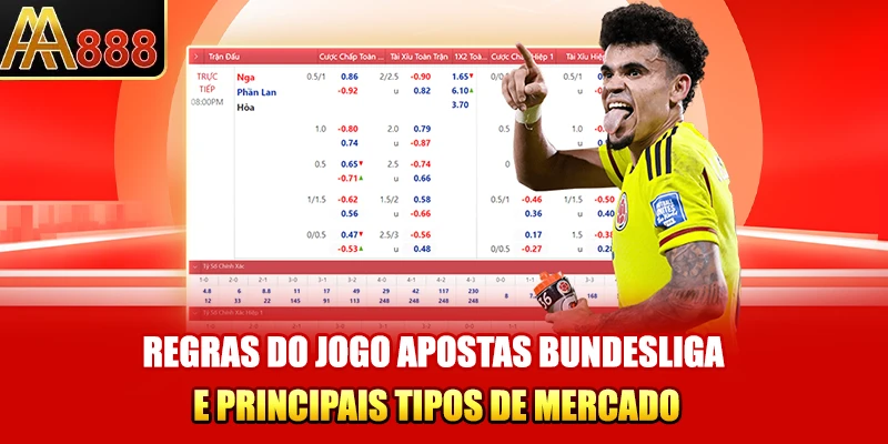 Regras do jogo apostas Bundesliga e principais tipos de mercado